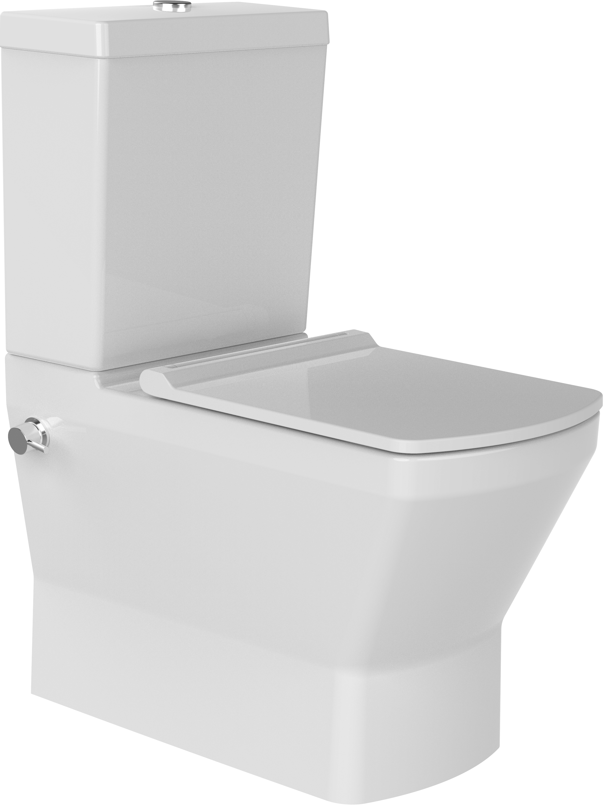 Унитаз-компакт Bien Neptun NPKD06301VE0W5SZ0 с функцией биде, встроенным смесителем - 0