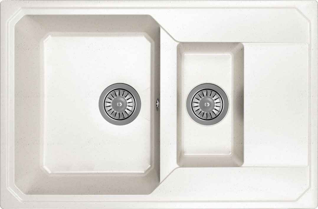Мойка Кардинал 760 К, белый СМс 29.035.D0760.401 - 0