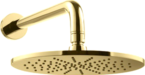 Кронштейн для верхнего душа Paffoni Lusso ZSOF034HG золото медовое - 1