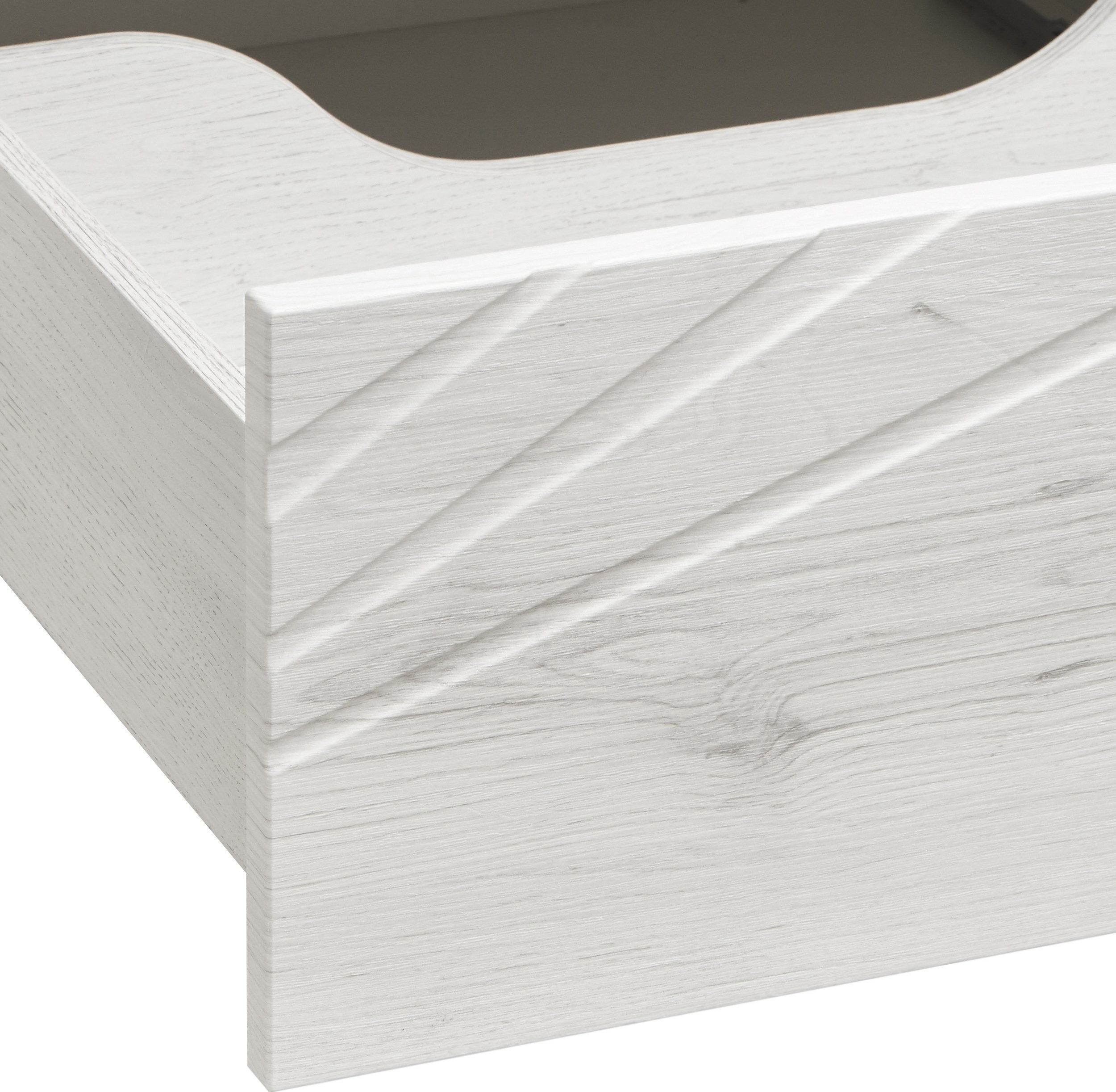 Тумба с раковиной Aquaton Сакура 120 белый-светлое дерево 1A2197K1SKW80 - 3