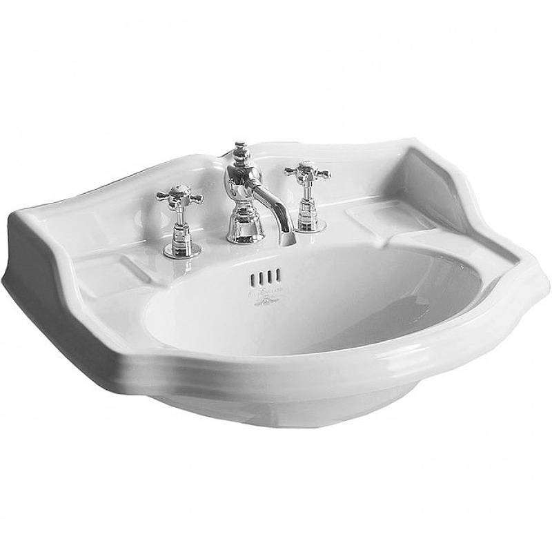 Раковина подвесная Simas Arcade 59 белая AR814bi*3 - 0