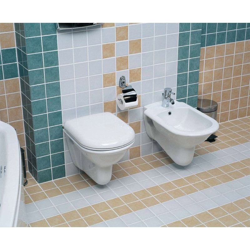 Унитаз подвесной Serel Orkide  с сиденьем микролифт белый 6810SL - 1