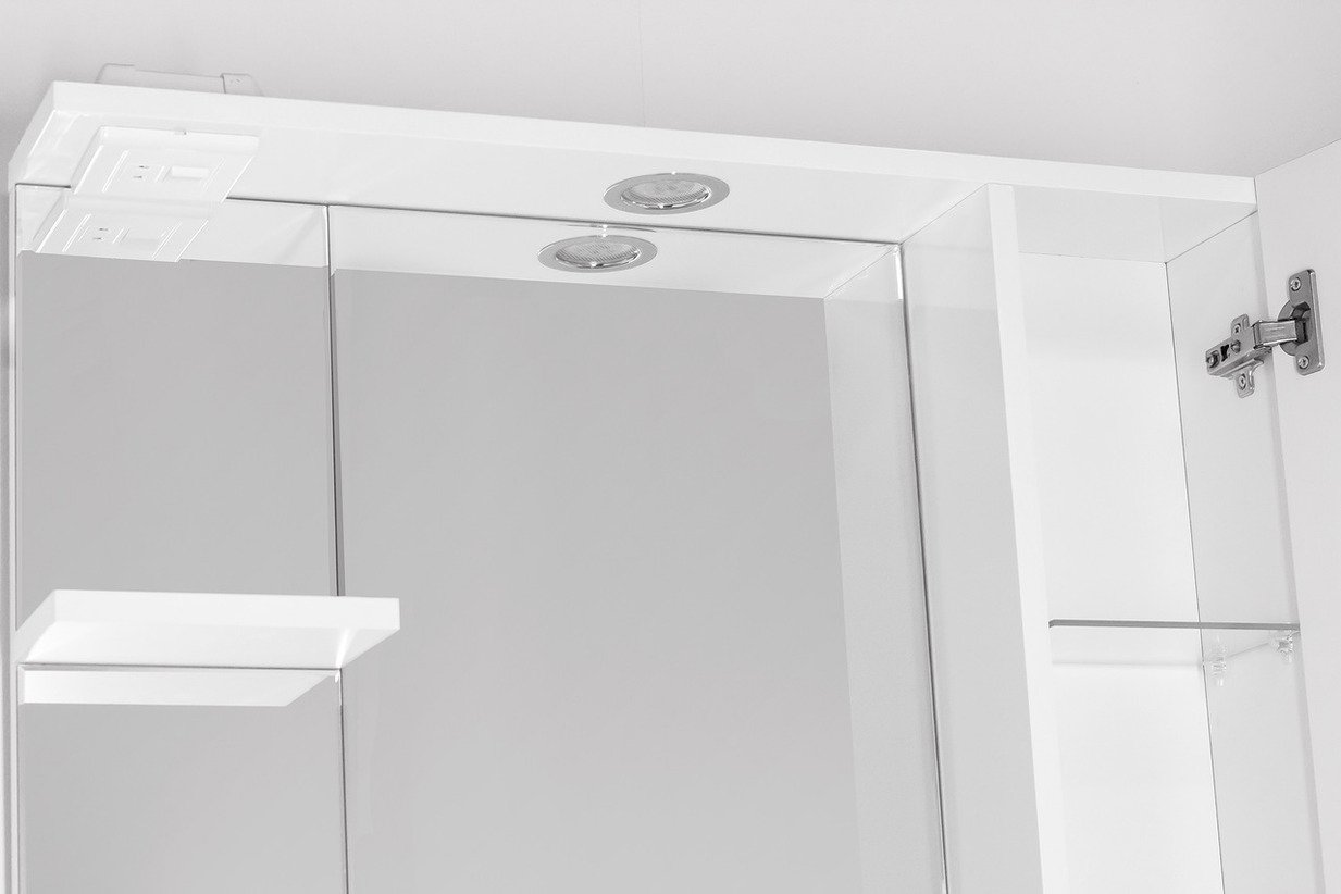 Зеркало-шкаф Style Line Канна 75/С Люкс, белый ЛС-00000295 - 3