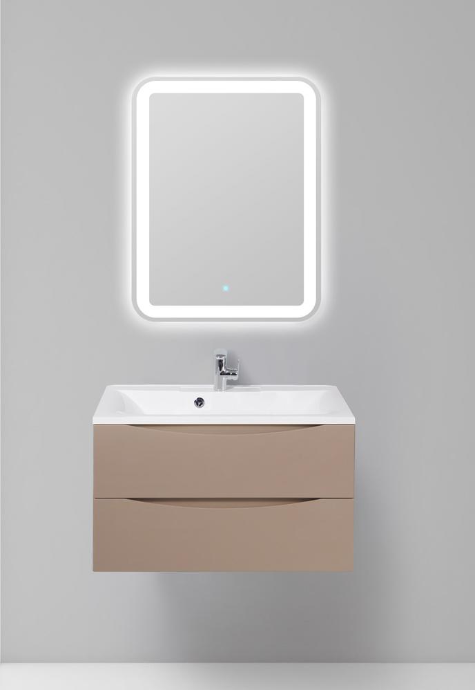 Тумба с раковиной BelBagno Marino 90 бежевый матовый - 21