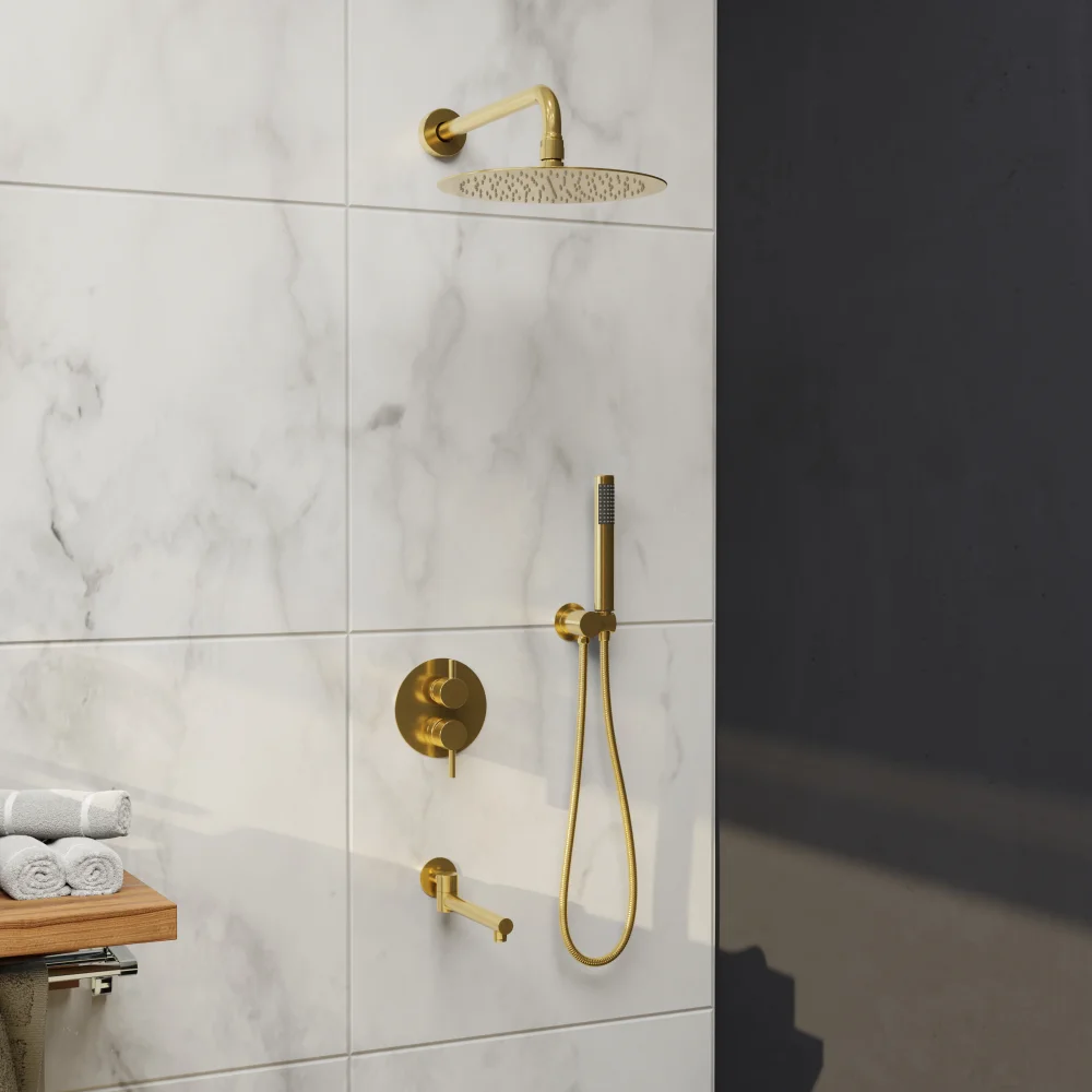 Душевой комплект RGW Shower Panels SP-55G золото 51140855-06 - 1