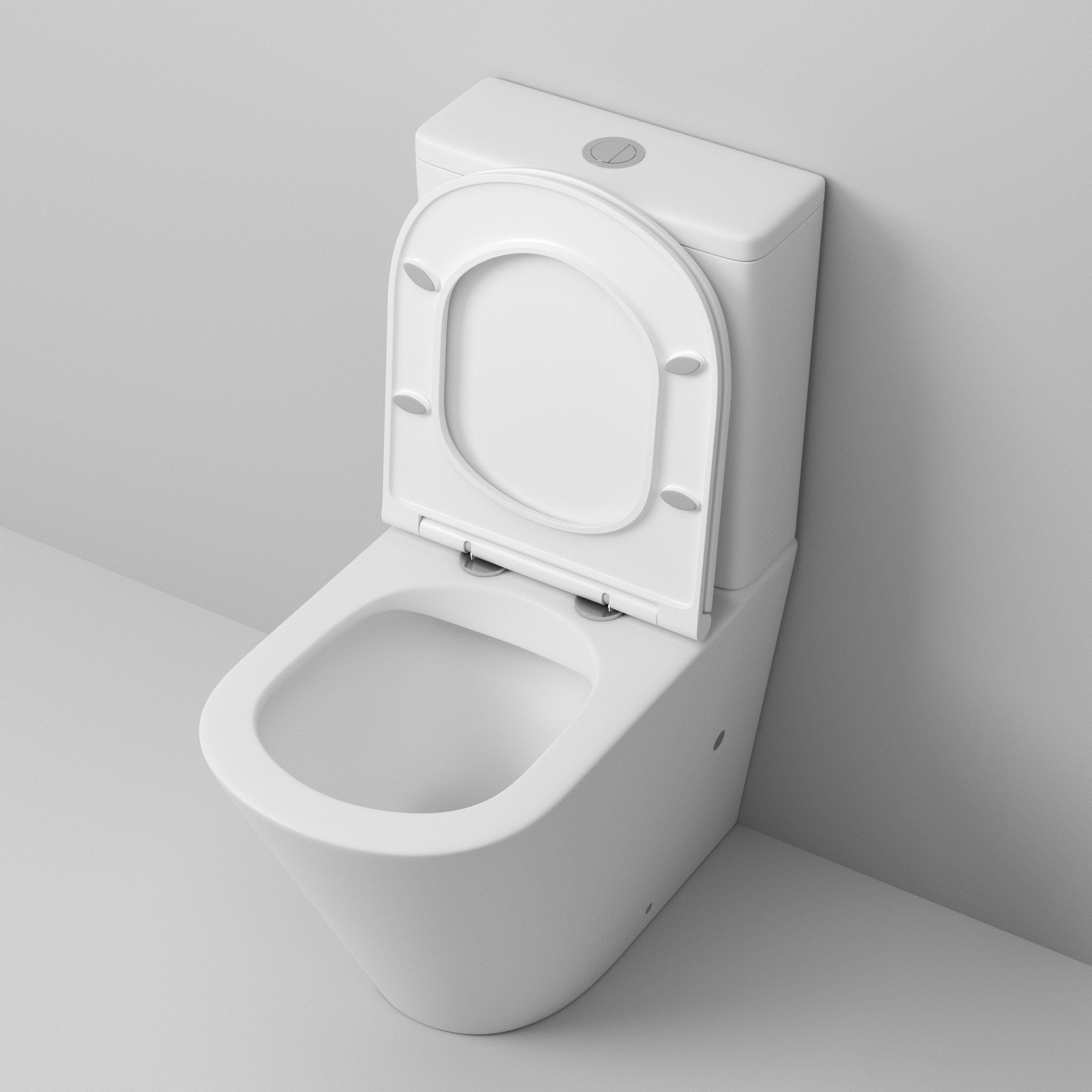 Унитаз-компакт Grossman GR-4450MS белый матовый - 3