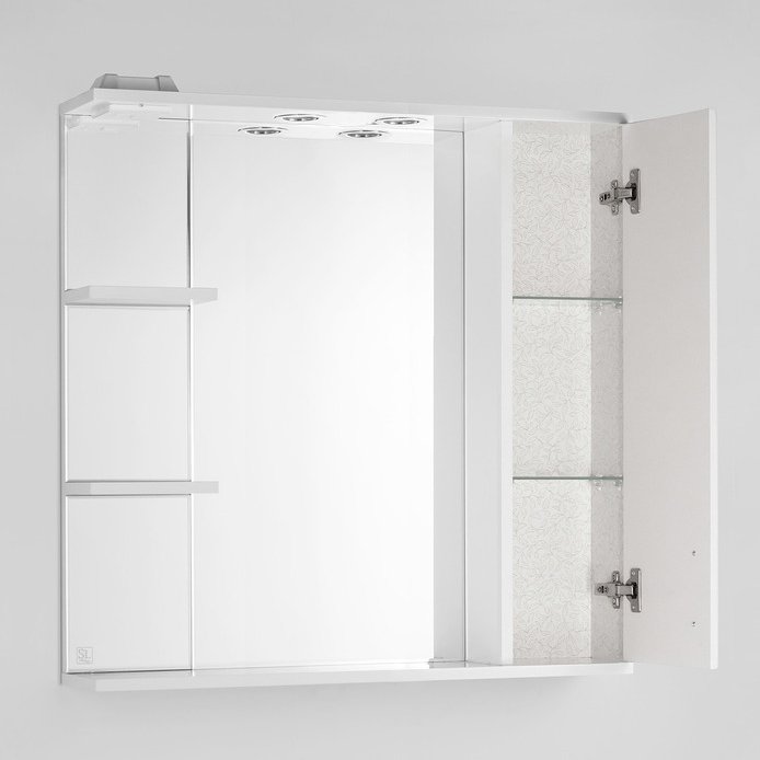 Зеркало-шкаф Style Line Панда 80 см  ЛС-00000080 - 1