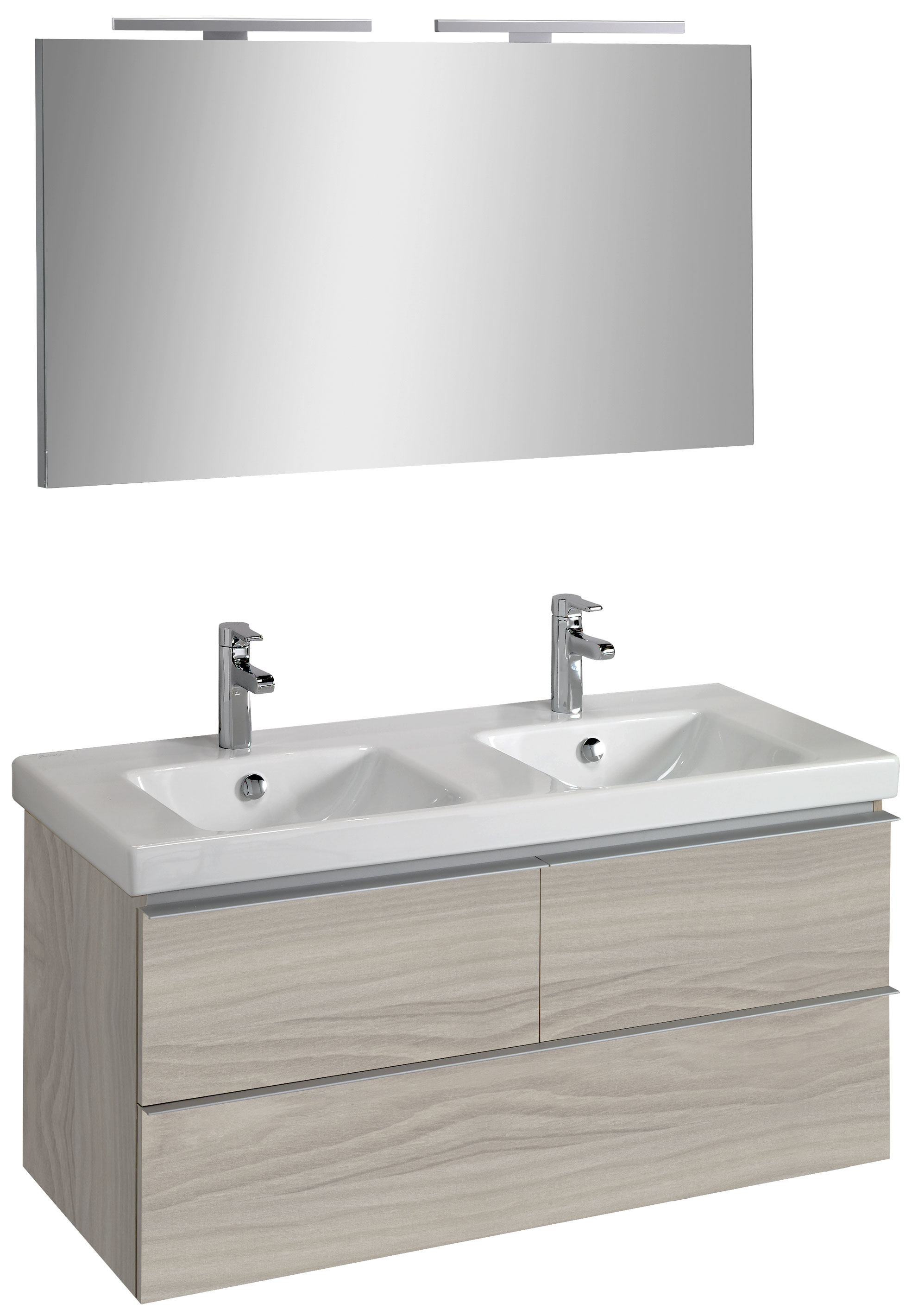 Тумба для комплекта Jacob Delafon Odeon Up 120 светлый дуб, 3 ящика EB892RU-E5 - 2