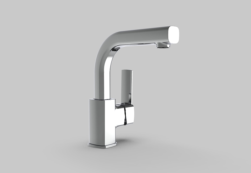 Смеситель для раковины GPD Pedra хром MTL160 - 10