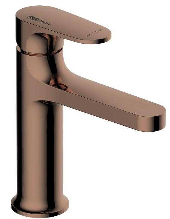Смеситель для раковины WasserKRAFT Asphe розовое золото 7703 - 0