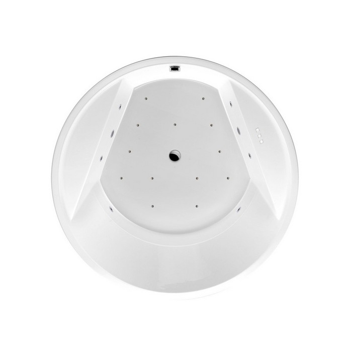 Ванна акриловая Excellent Great Arc Relax 160 с гидромассажем белый - хром WAEX.GRE16.RELAX.CR - 0