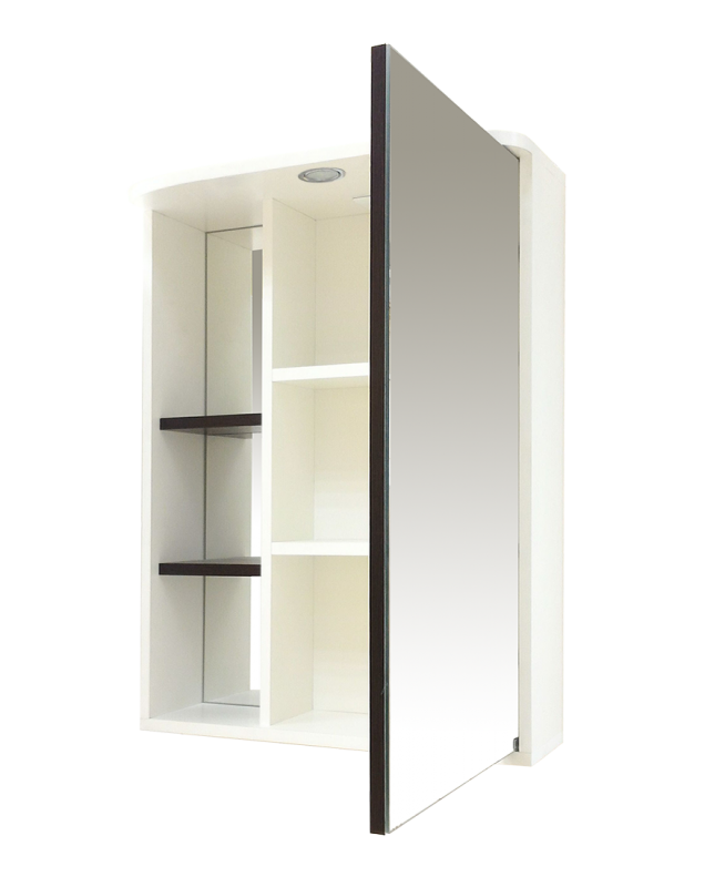 Венера - 55 Зеркало-шкаф прав. со светом комбинированное П-Внр04055-25СвП - 3