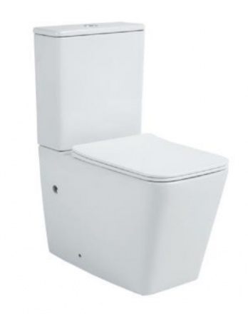 Унитаз напольный Aquatek Либра 63 белый с сиденьем микролифт  AQ1263N-00 - 0