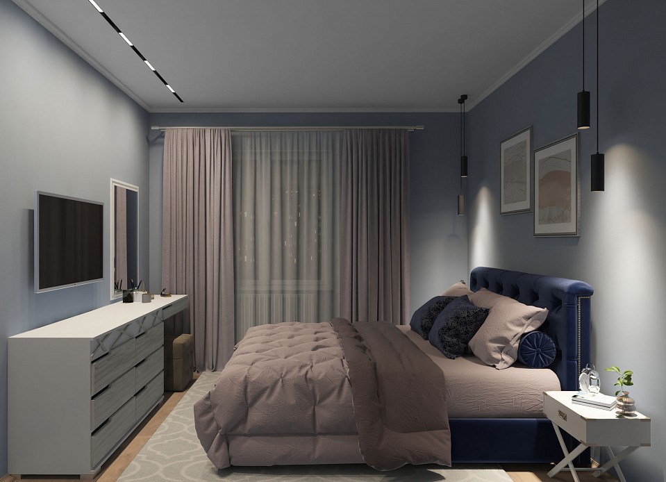 Трековый светодиодный светильник Denkirs DK8003-BK - 2