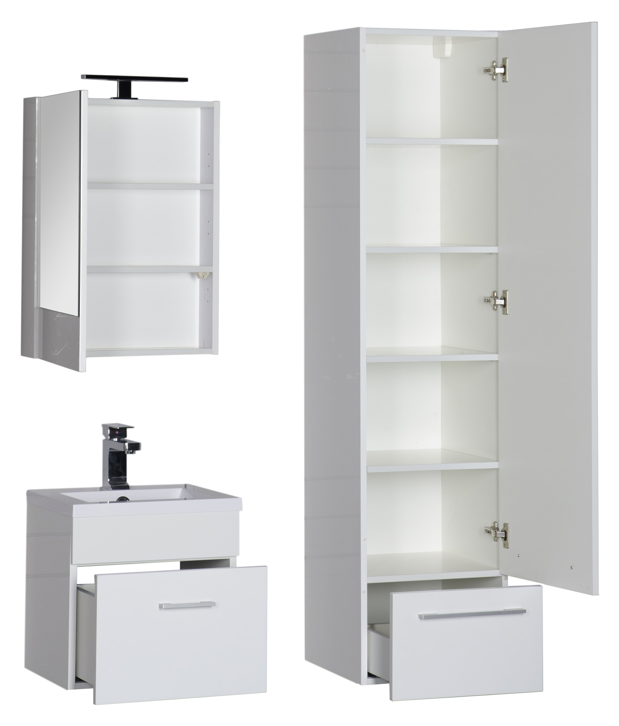 Шкаф-пенал Aquanet Нота белый 165407 - 7