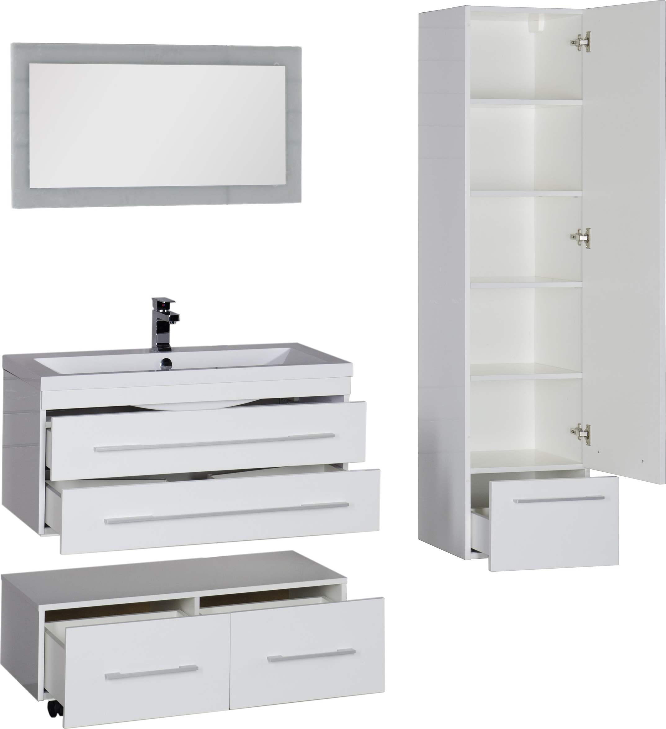 Мебель для ванной Aquanet Нота 90 белая 171492 - 23