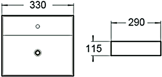 Рукомойник SantiLine SL-2001 - 1