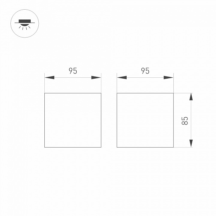 Накладной светильник Arlight ORIENT 031866 - 3