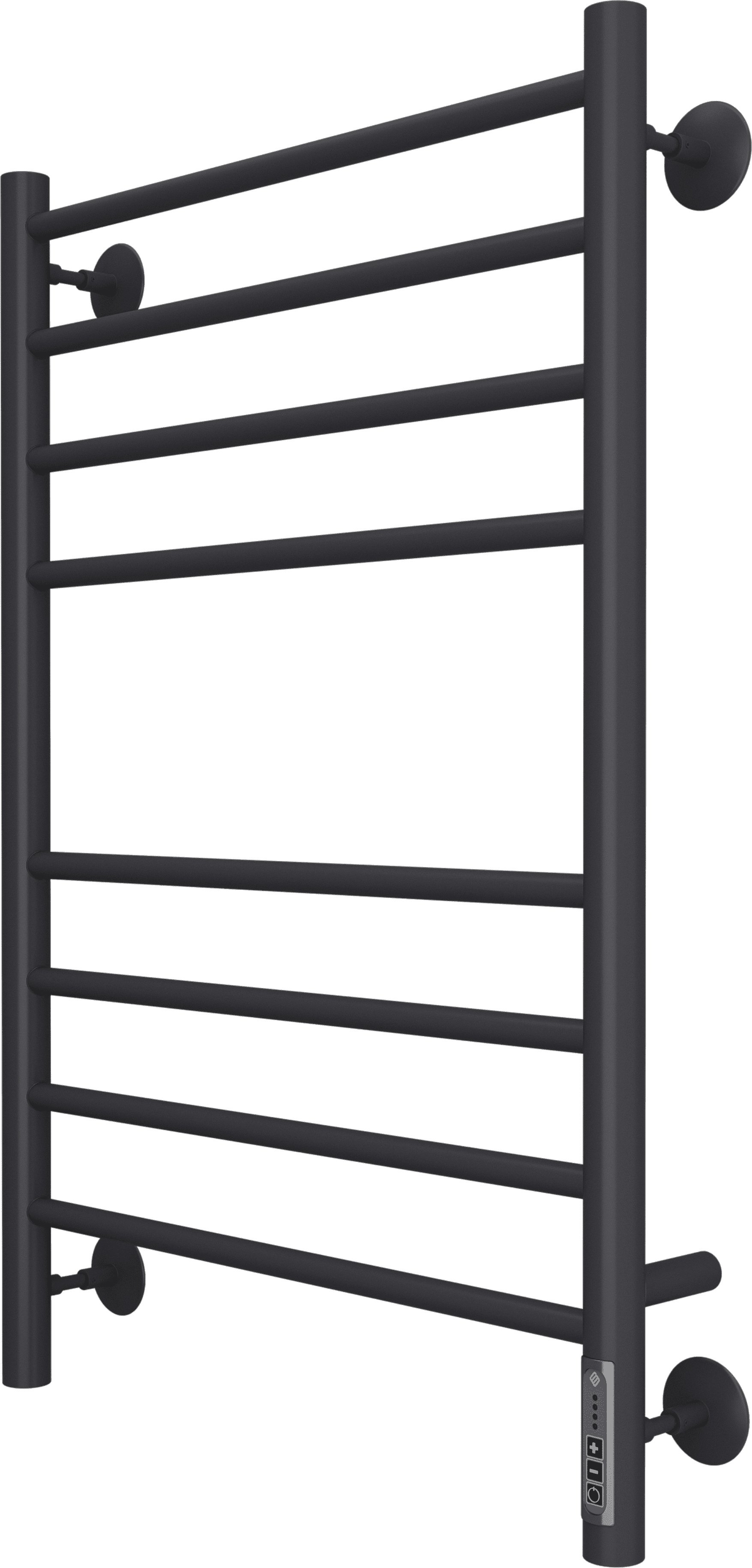 Электрический полотенцесушитель Terminus Аврора П8 500x800 Черный матовый 4670078527493 - 1