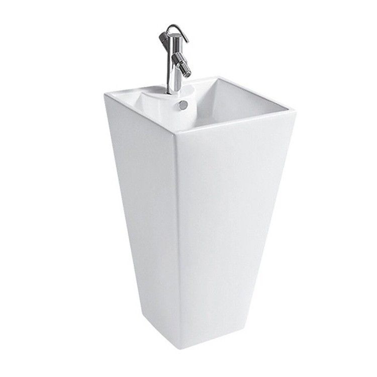 Раковина напольная CeramaLux Серия N 47.5 см белый  NB145 - 3