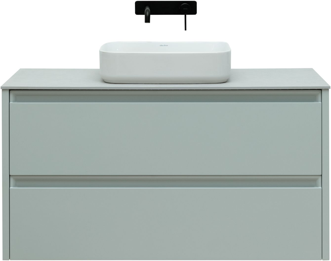 Тумба под раковину Allen Brau Fantasy 120 светло - зеленый матовый 1.11005.PWM - 1