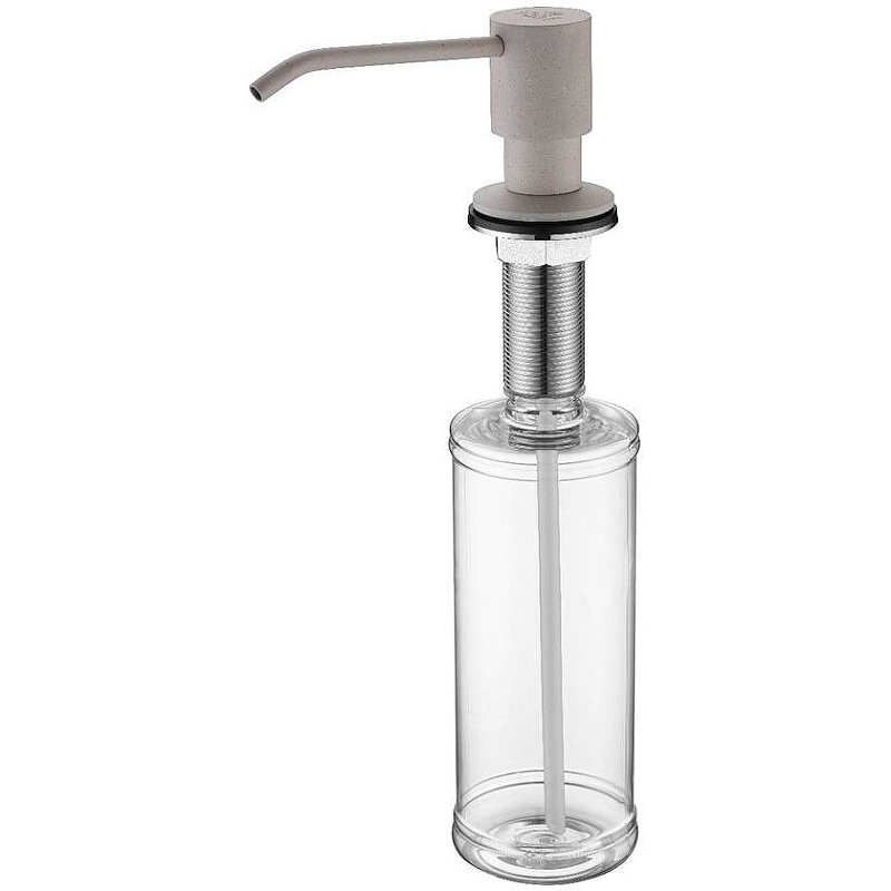 Дозатор для жидкого мыла Paulmark Rein бежевый матовый D002-328 - 0