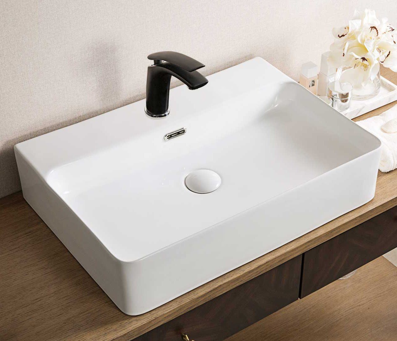 Накладная раковина Gid  60 см  N9256 - 0