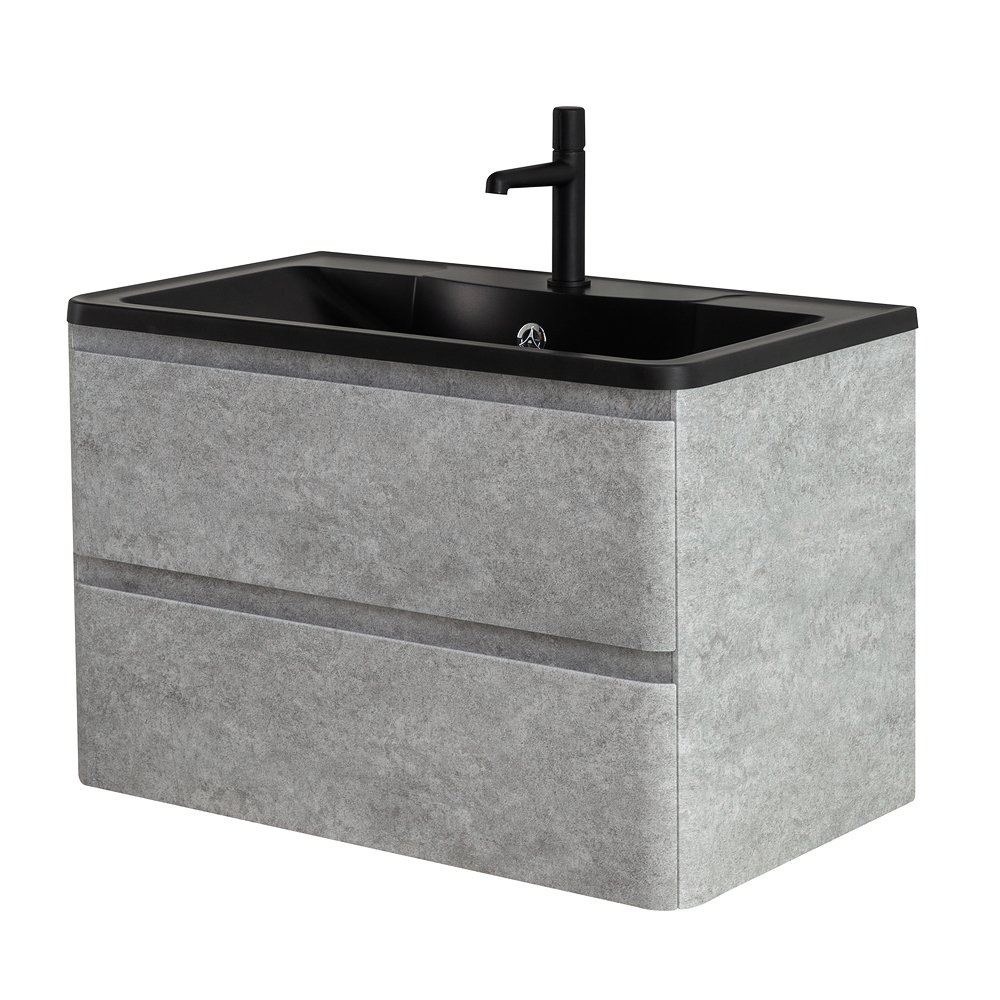 Тумба под раковину BelBagno Albano 80 серый ALBANO-800-2C-SO-CVG - 3