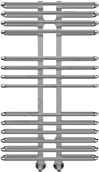 Полотенцесушитель водяной Terminus Сахара П14 50x86 4620768885617 - 0