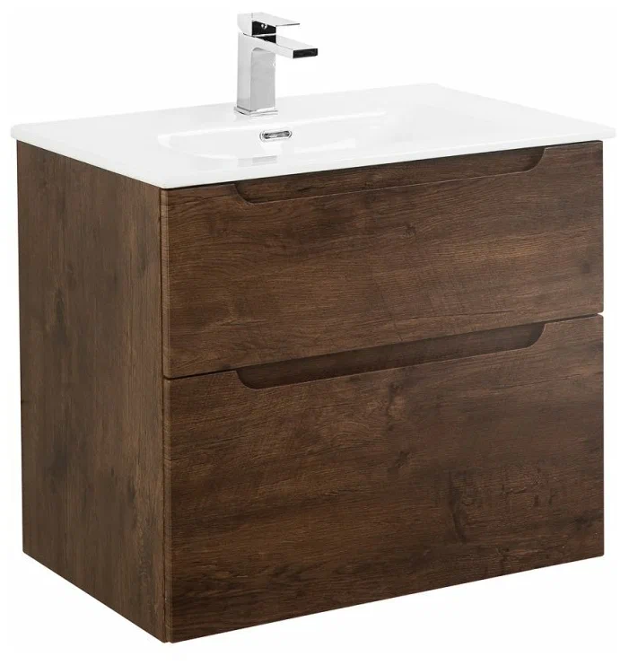 Тумба под раковину BelBagno Etna 70 темное дерево ETNA-H60-700-2C-SO-RW-P - 1