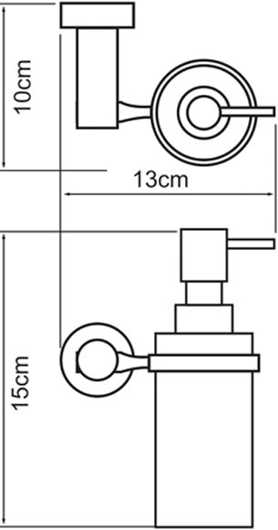Дозатор Wasserkraft Donau K-9499 - 2