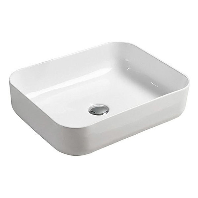 Тумба с раковиной Comforty Милан 90 белая глянцевая 00-00014008 - 2