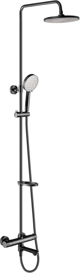 Душевая стойка Swedbe Hermes черный матовый  5116B - 0