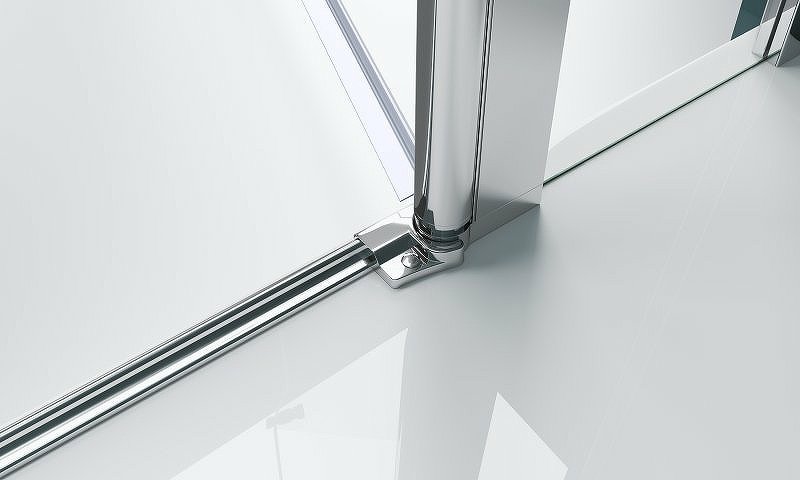 Душевой уголок BelBagno Etna 80х80 профиль хром стекло прозрачное ETNA-A-12-80-C-Cr - 7