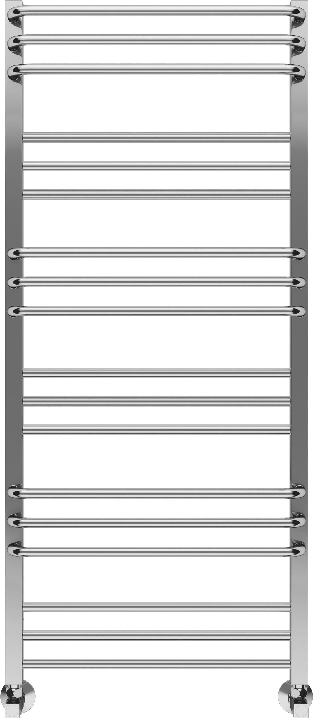 Водяной полотенцесушитель Terminus Соренто П18 500х1200 Хром 4670078530851 - 0