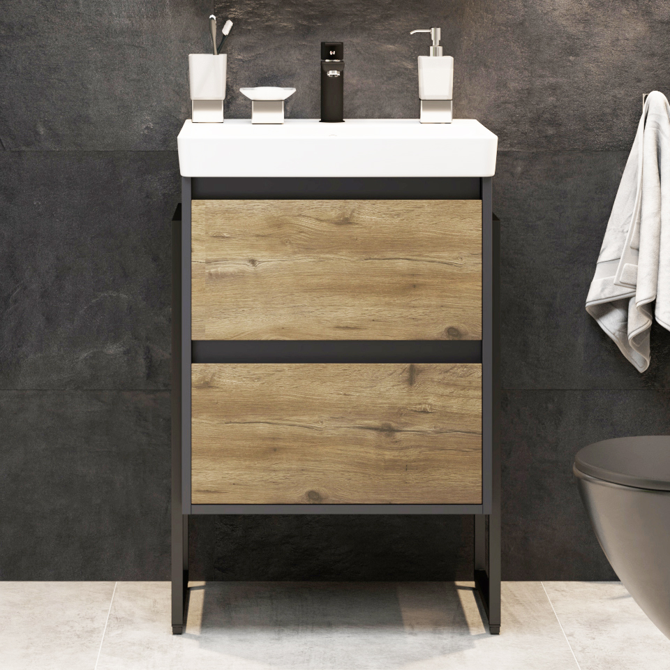 Тумба с раковиной STWORKI Кронборг 55 477704 - 0