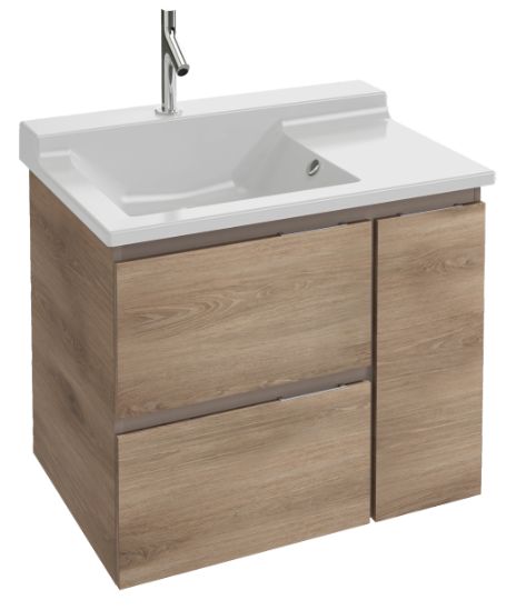 Тумба под раковину Jacob Delafon Soprano 76 см  EB1333-N18 - 0