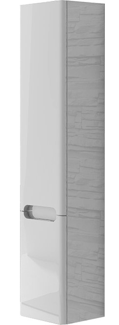 Шкаф пенал SanVit Форма 32 белый глянец pformaw - 0