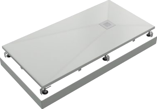 Поддон для душа Good Door Essentia 100x90, с сифоном, белый ЛП00081 - 1