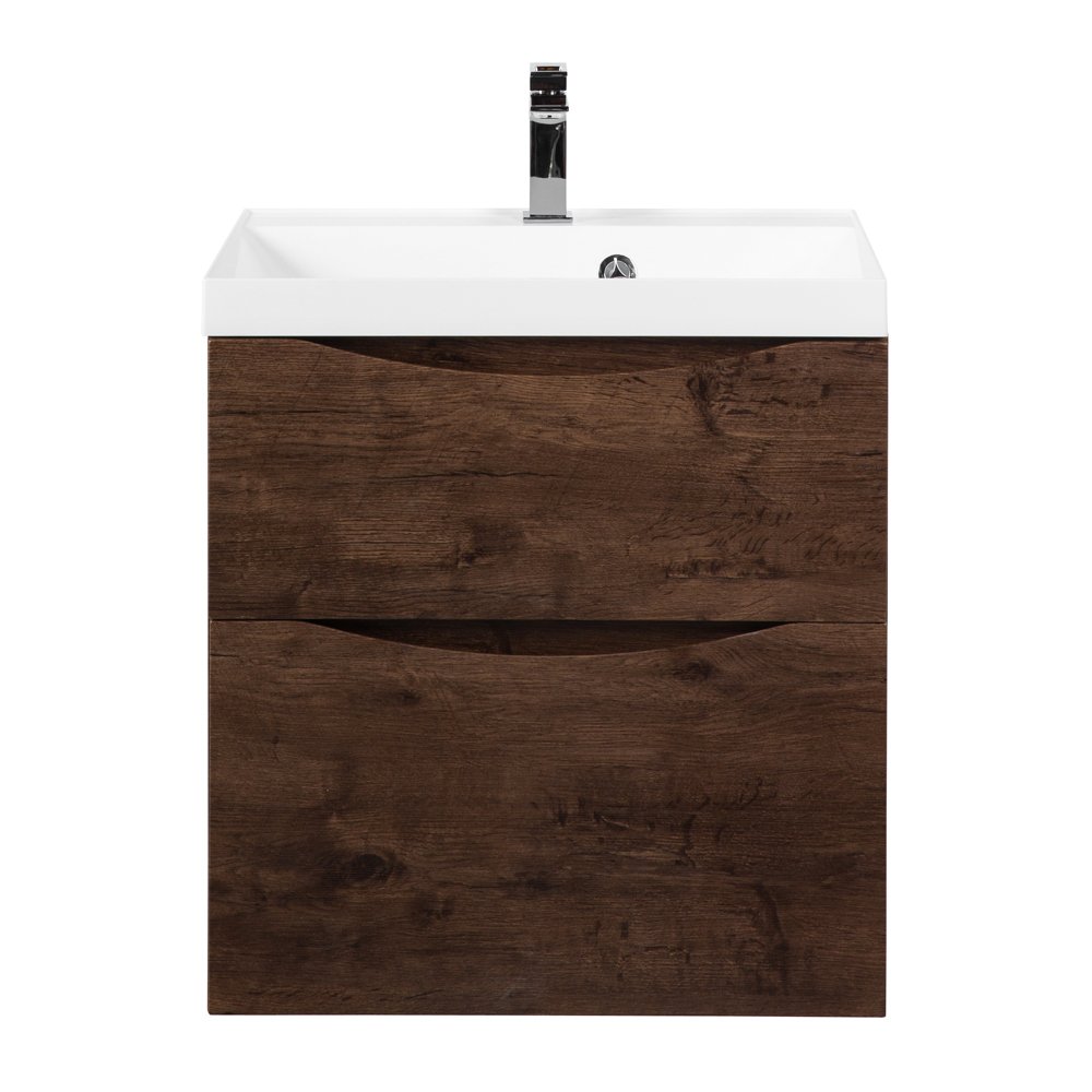 Тумба с раковиной BelBagno Marino 70 темное дерево - 0