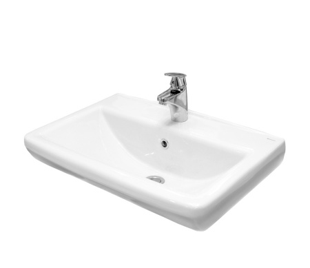 Встраиваемая раковина Misty Милан 65 белая глянцевая CDB00016676 - 0