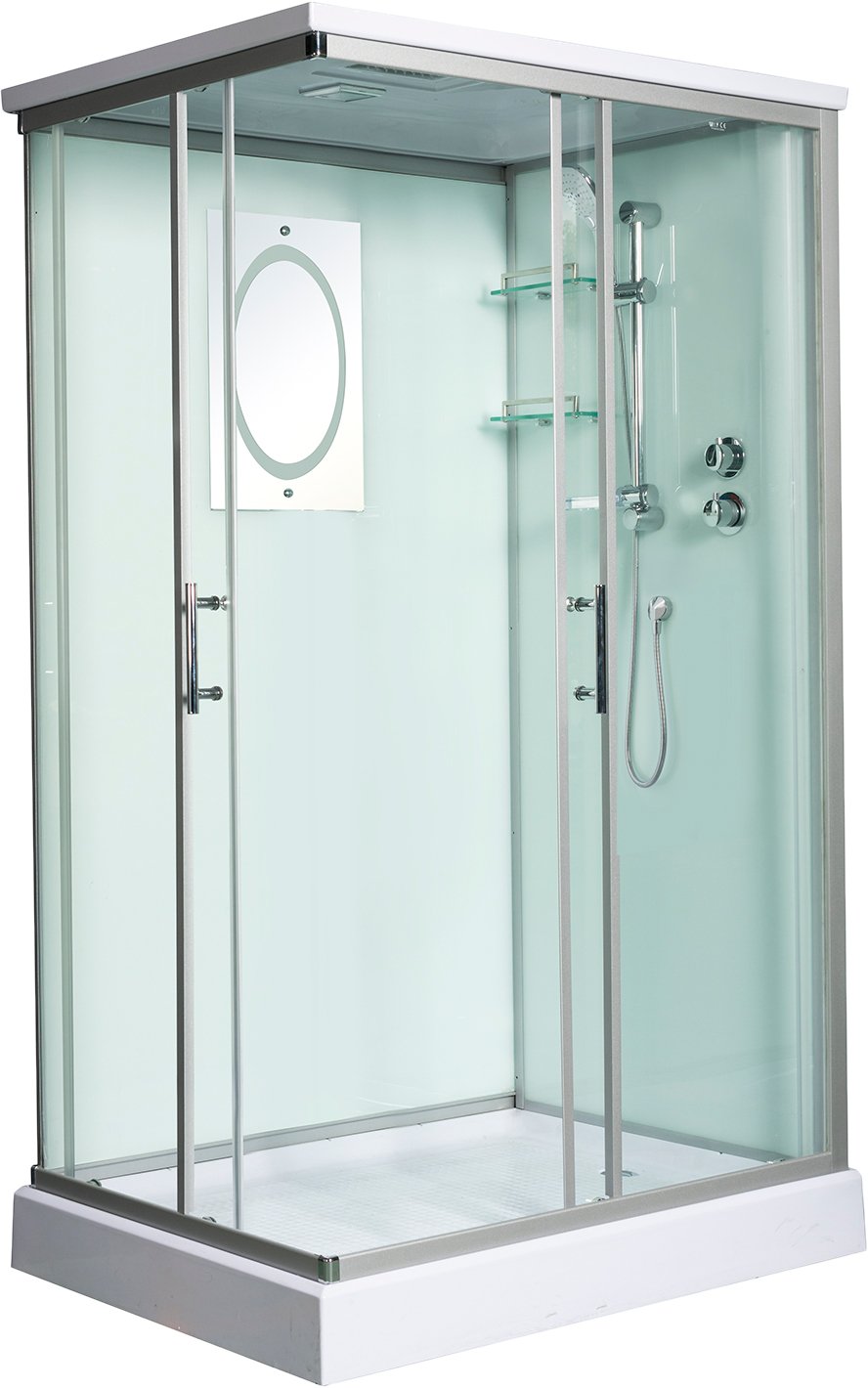 Душевая кабина Weltwasser WW500 LAINE 1202 120х90 хром  10000003271 - 0