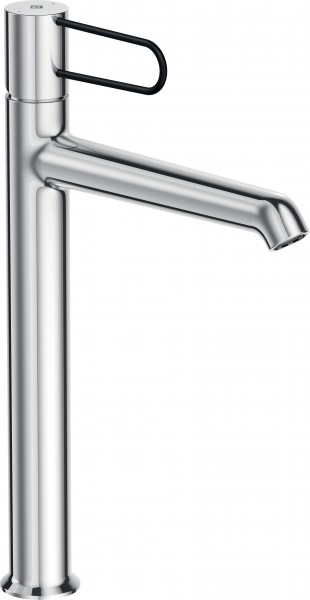 Смеситель для раковины Jacob Delafon Odeon Rive Gauche хром - черный E21030-BL-CP - 0