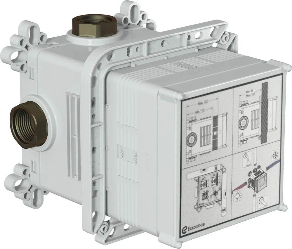 Душевой комплект VitrA Origin матовый черный A4926636EXP - 10