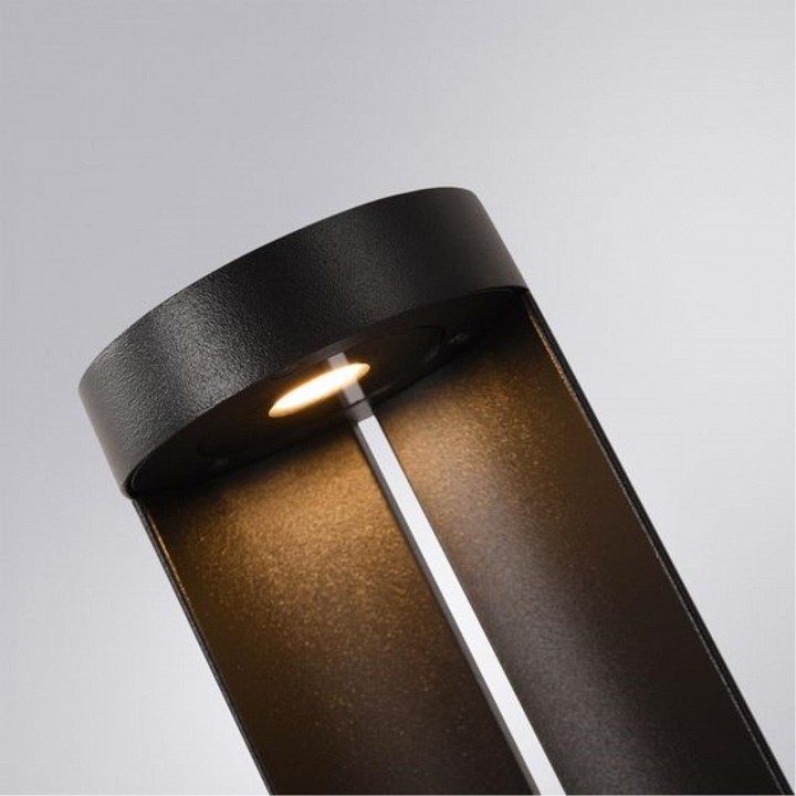 Наземный низкий светильник Arte Lamp New York A1645PA-1BK - 1