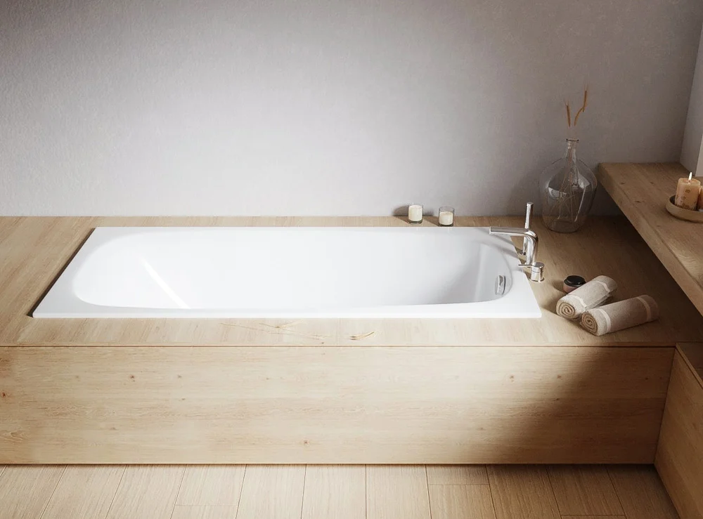 Ванна акриловая WHITECROSS Layla Slim 170x75 белый 0122.170075.100 - 2