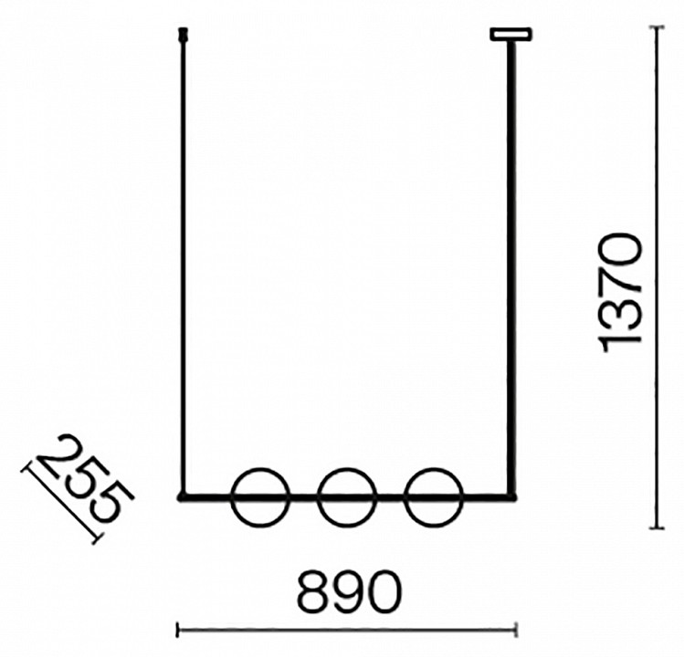 Светильник на штанге Maytoni Erich MOD221PL-03BS - 4