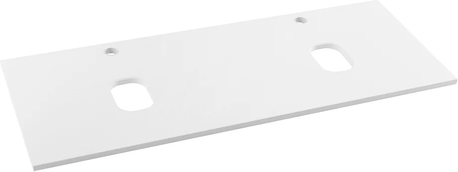 Столешница под раковину BelBagno с двумя отверстиями белый EK-140-2-BO-W0 - 0