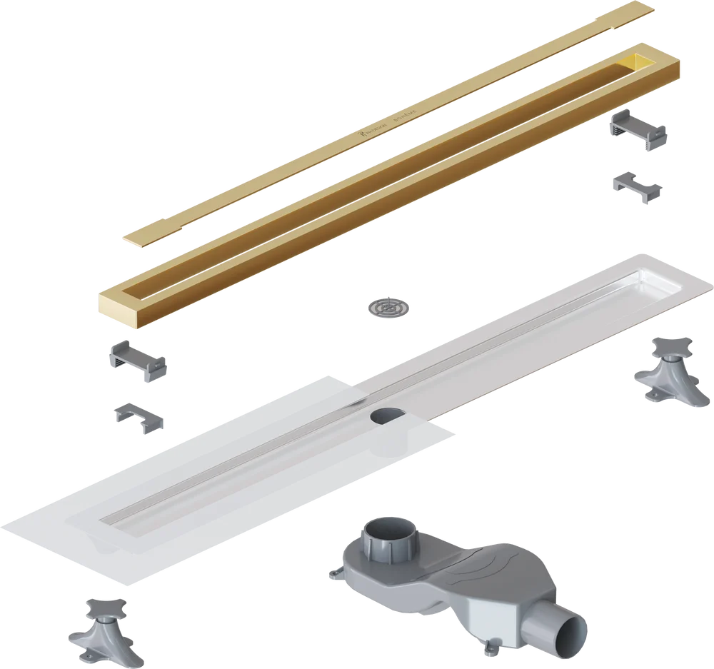 Душевой лоток Armadi Art Premium Trendy 80 золото 983-80-G - 3