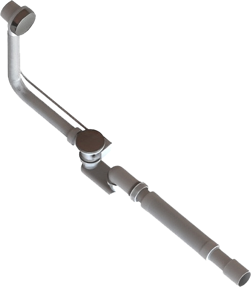 Акриловая ванна STWORKI Карлстад 170x75, с каркасом и сливом-переливом 563281 - 5